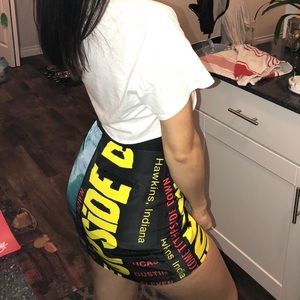 STRANGER THINGS Mini Skirt